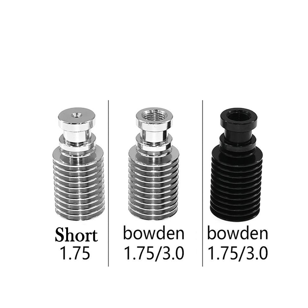Heatsink Direct Filament Bowden Voor V6 J-Head Wade Extruder 1.75Mm/3.0Mm 3D Printers Onderdelen Accessoires korte Lange Afstand