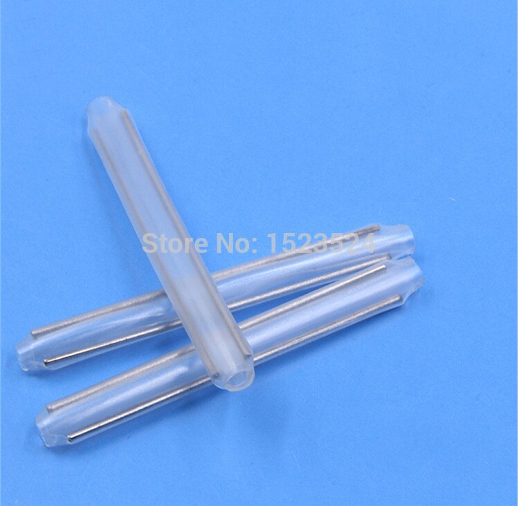 1000pcs/lot Fusion Protection Splice Sleeves 60mm with Two Pins for cable Heat Shrink Tube Fiber Optic Melt Tube