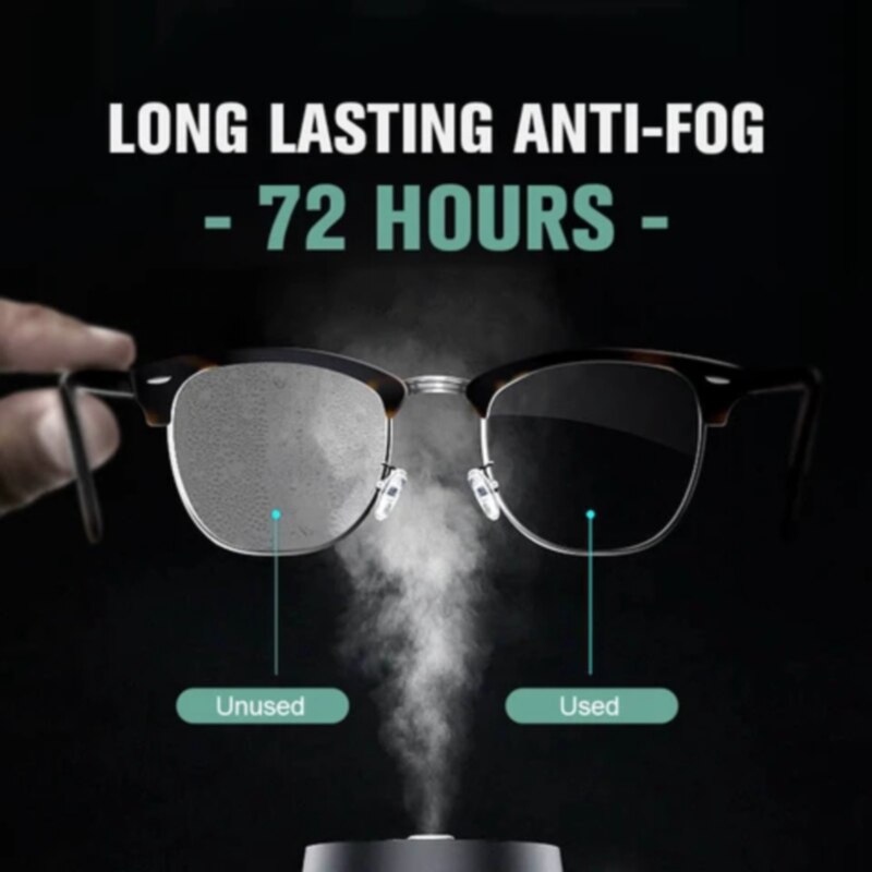 15ML Antifogging Agent For Glass Anti-fog Spray Car Interior Windshield Glass Eyeglass Lens Defogger Safety Anti Fog