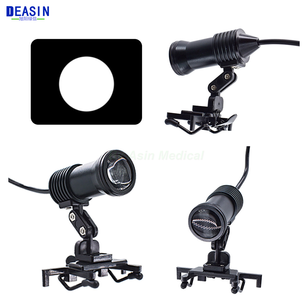 Zahn Lupe 5W LED Scheinwerfer Zahnärzte Scheinwerfer mit Brille Clip Lupe Scheinwerfer Illuminator UBS Ladegerät Chirurgie Mundhöhle