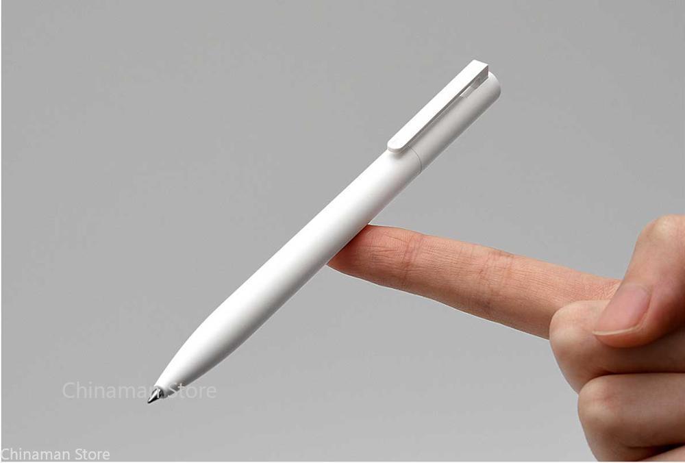 Oryginalny długopis Xiaomi robić pisania gładkie światło Mijia naciśnij rdzeń wymiana wkładu niebieski czerwony czarny 0.5mm biznesowy długopis kulkowy