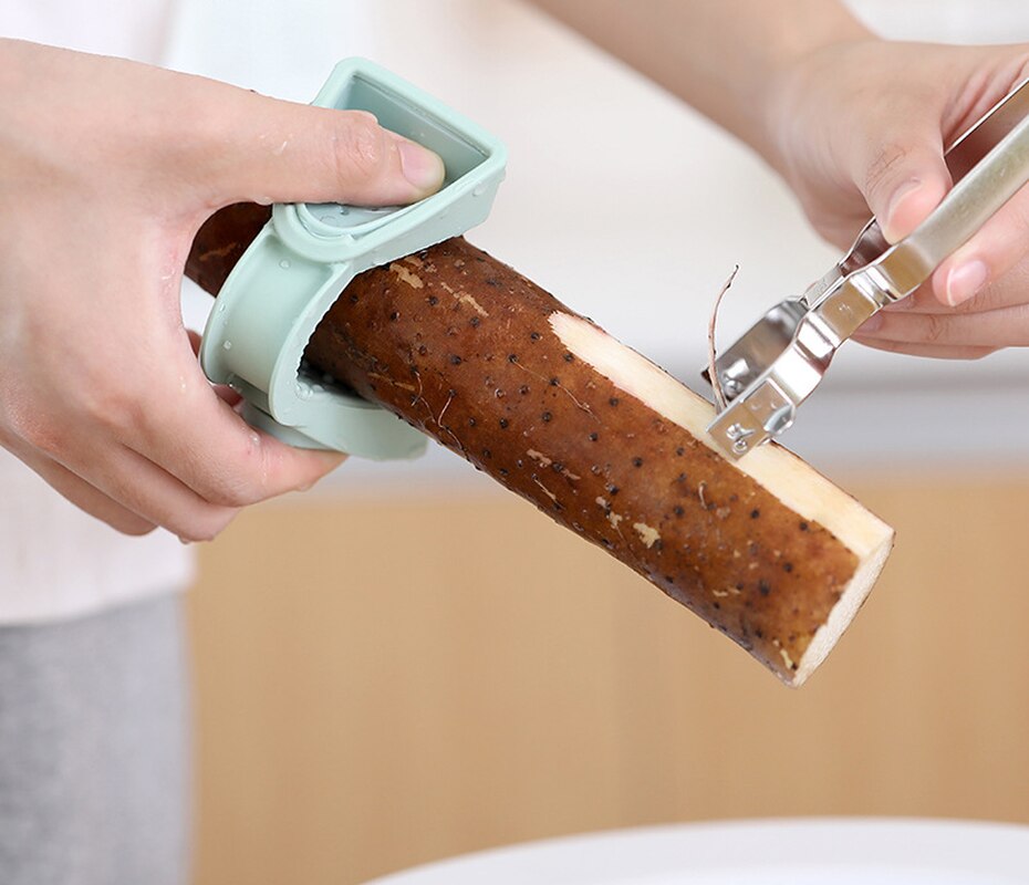 1Pc Safety plastic Finger Hand Protector Guard Knife Cut Finger Protection Vegetable Cutting Hand Guard Kitchen Tool Gadgets