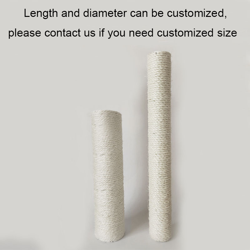 Tiragraffi per gatti in PVC per albero di gatto fai da te telaio da arrampicata per gatti sostituzione inviare corda di sisal impigliarsi gattino giocattolo graffiare arredamento