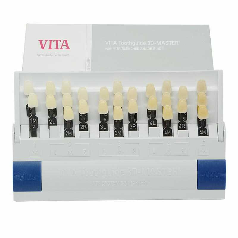 Dental Teeth Whitening Comparator Dental Shade Guide 3D Master Vita ToothDuide With 29 Colors Dental Teeth Color Compare Plate