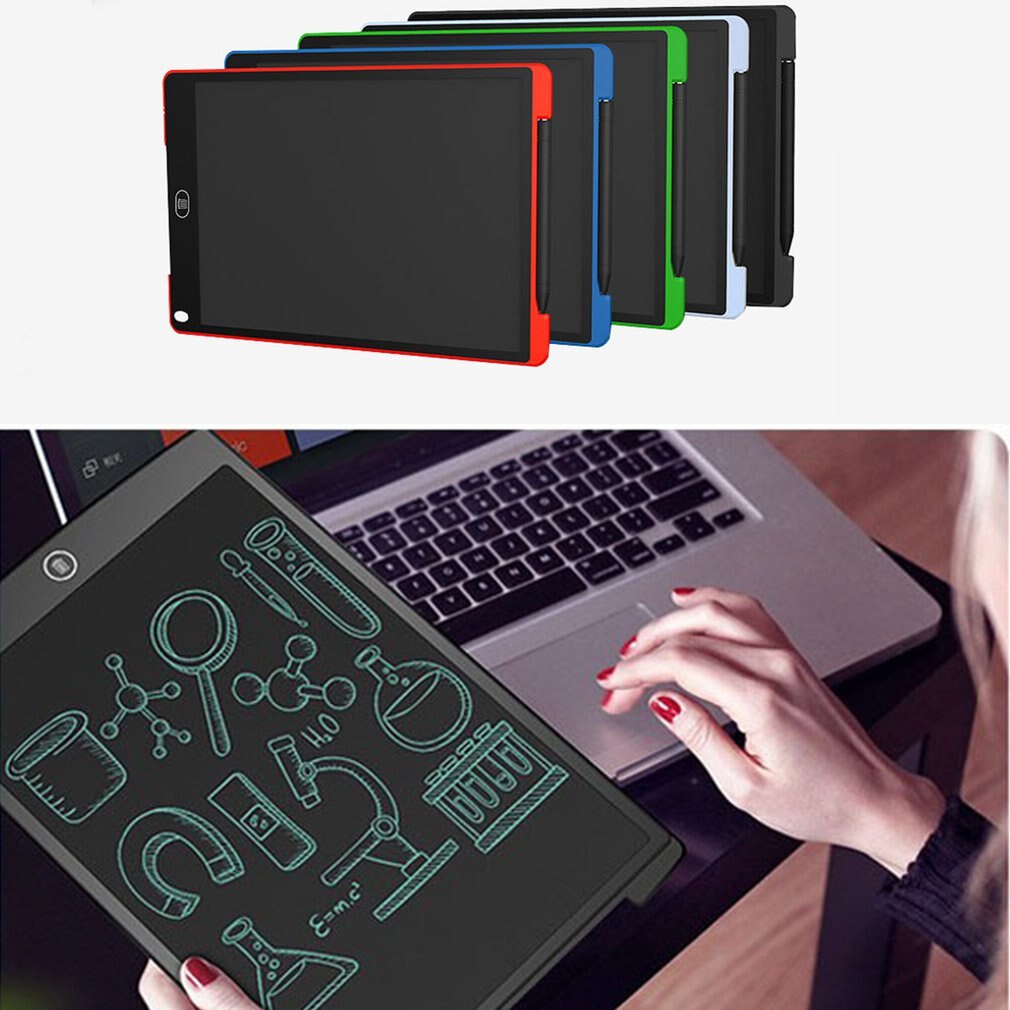12 inch Tablet LCD light energy small blackboard LCD writing board handwriting children's drawing board