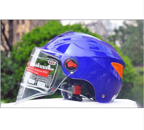 Zomer Motorfiets Half Helmen Fiets Scooter Helm Zonnebrandcrème Anti Uv Motorhelm Casco Capacete: 4