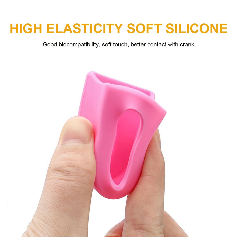 2Pcs Siliconen Fiets Crank Arm Protector Cover Weg Mountainbike Universele Crankstel Beschermende Caps Mtb Fietsen Accessoires