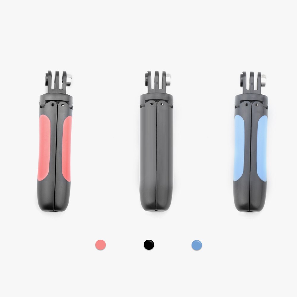 Vamson für Gopro9 Mini Tasche Stativ Selbstauslöser Erweiterbar Griff Pol Selfie Stock für Gopro Held 10 9 8 7 6 5 4 3 kamera VP421