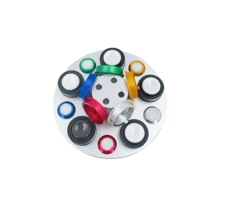 Horlogereparatietool, volledig metalen roterende olieschijf, oliekom voor het plaatsen van horlogeolie, horlogeonderhoud,