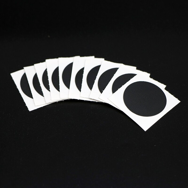 10 pçs remendos de chip sem cola kit de reparo de pneus internos de bicicleta mountain bike ferramentas de reparo de pneus peça fina acessórios de bicicleta de estrada