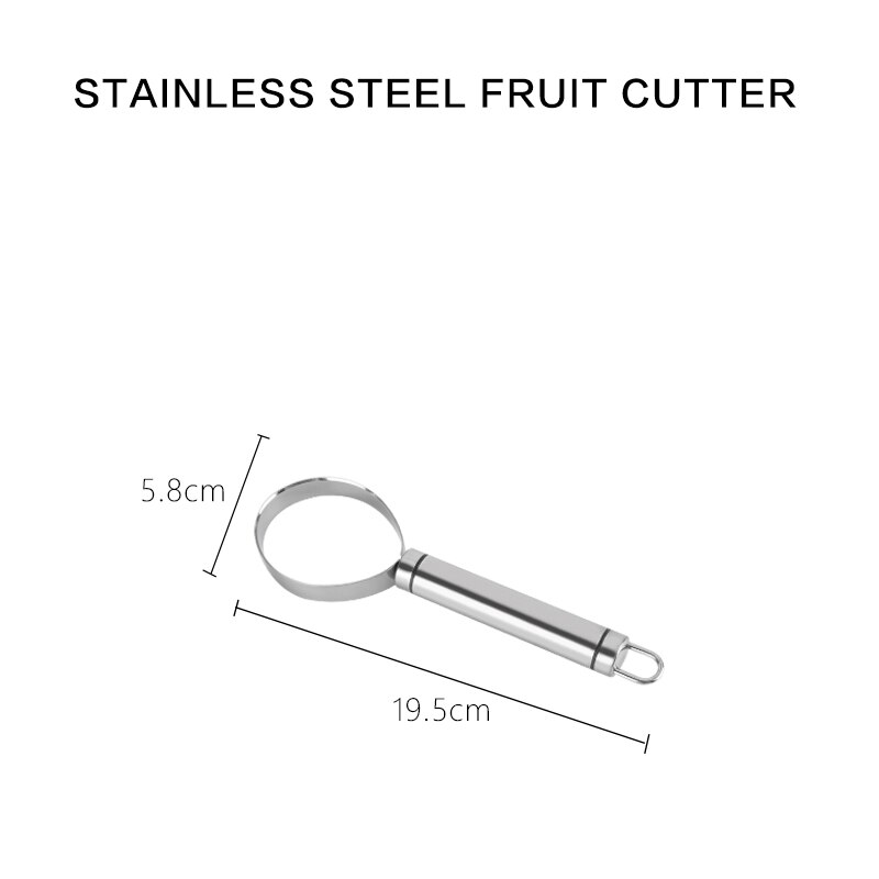 Kjøkken tilbehør verktøy mango kiwi frukt kutter maskin kjøtt separator skreller rustfritt stål kjøkkenutstyr frukt skreller: Stor skreller