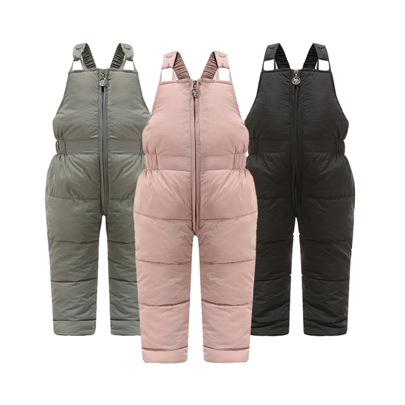 Combinaison en coton pour enfants, salopette en duvet épais, pantalon , vêtements pour bébés filles de 1 à 5 ans, collection hiver