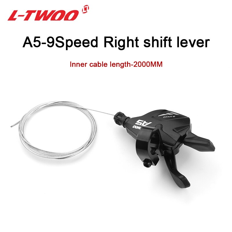 L-TWOO-A5 przerzutka tylna MTB i zestaw rowerowy drogowy 1*9 prędkości, dźwignia zmiany biegów 9 prędkości, 2x9 V, nadaje się robić Shimano sram