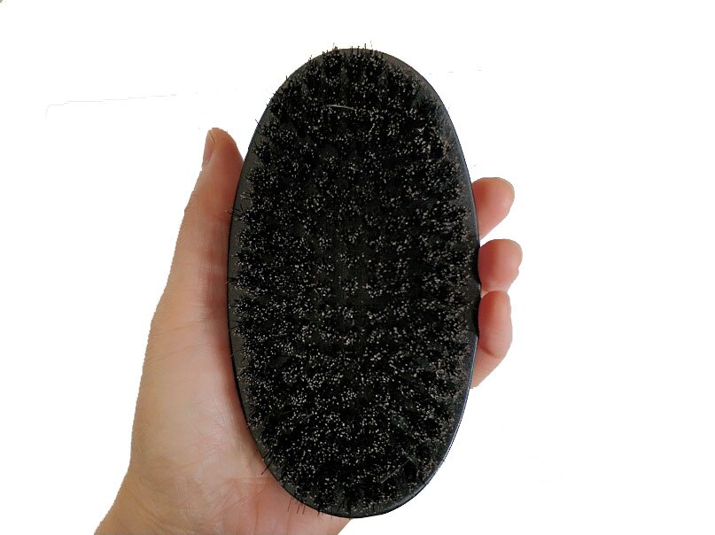 brosse hommes blaireau sanglier soies bois naturel noir barbe brosse grande taille