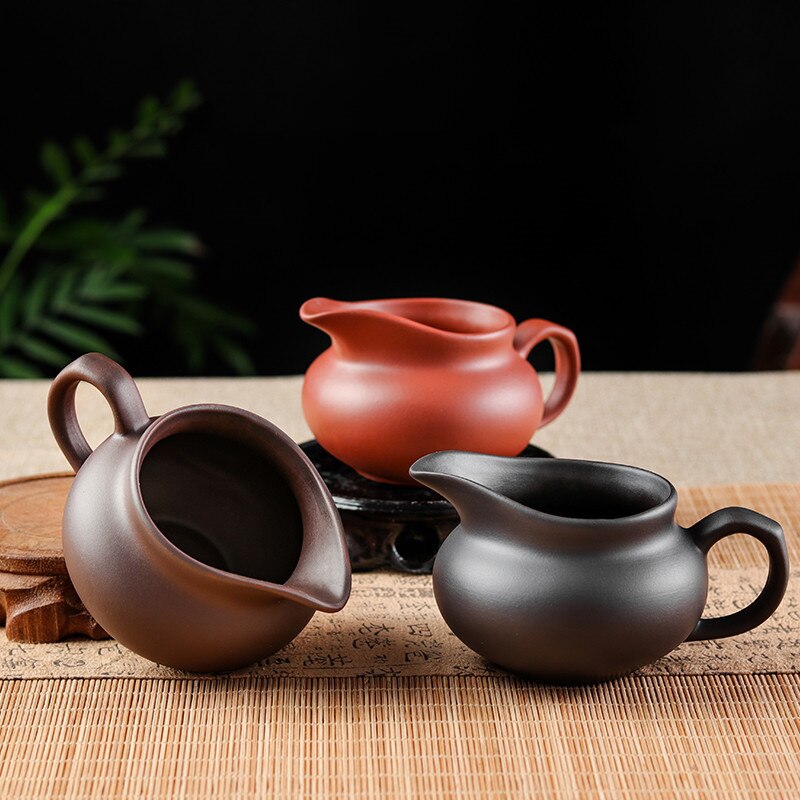 Lila lera gongdao kopp teservis tekanna kinesisk kung fu vattenmugg kontor tekopp hem handgjord vattenkokare drinkware teware
