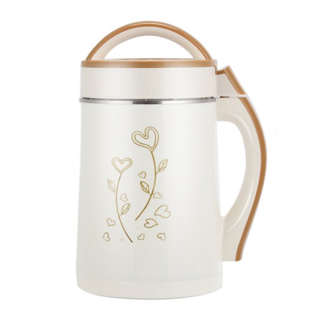 HIMOSKWA 1.8L Große Kapazität Soja Milch Maschine Gemüse Entsafter Frühstück Reis Paste Maker Heizung Kostenloser Filterung: Golden