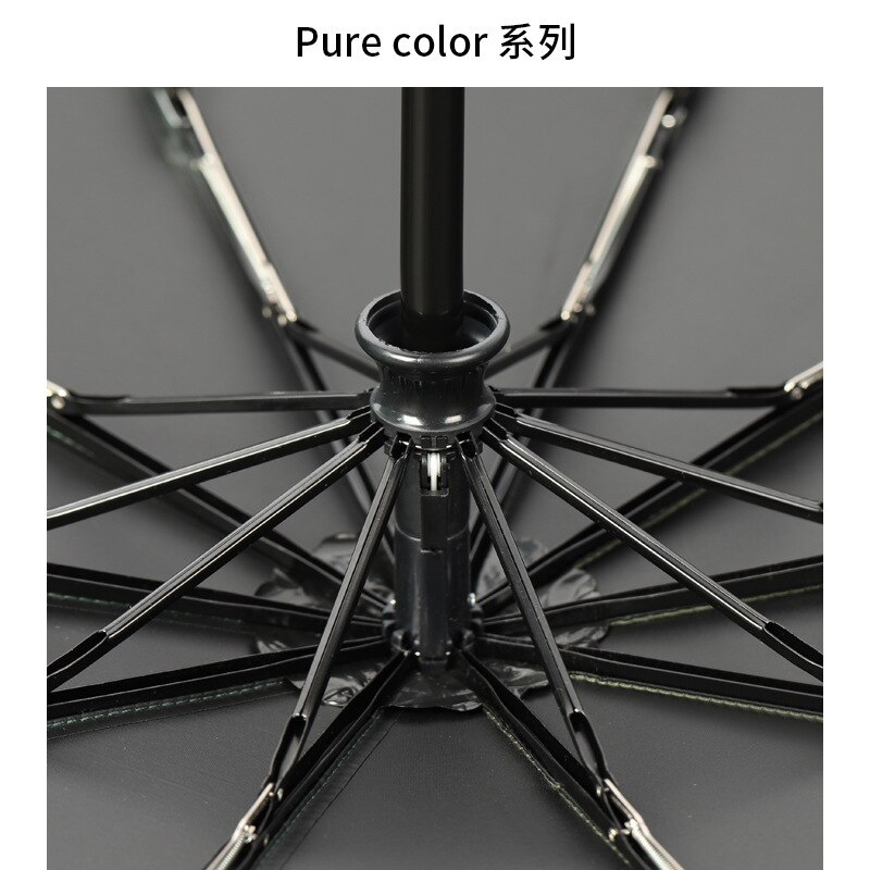 Neue Xiaomi Automatische Sonnenschirm für Männer und Frauen 10 Regenschirm Knochen Schwarz Kleber Sonnencreme Anti-uv Sonnenschirm