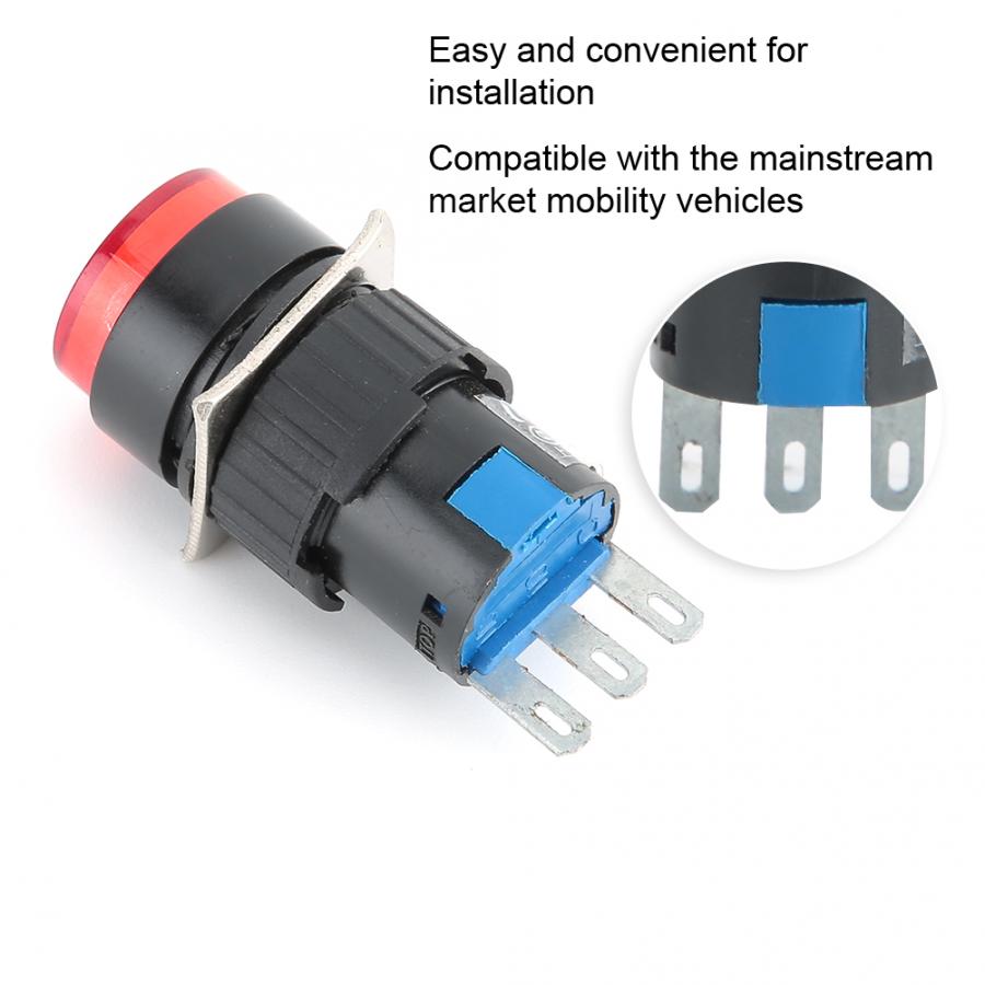 Mobility Scooter Switches Button for the Elder Mobility Scooter Accessory