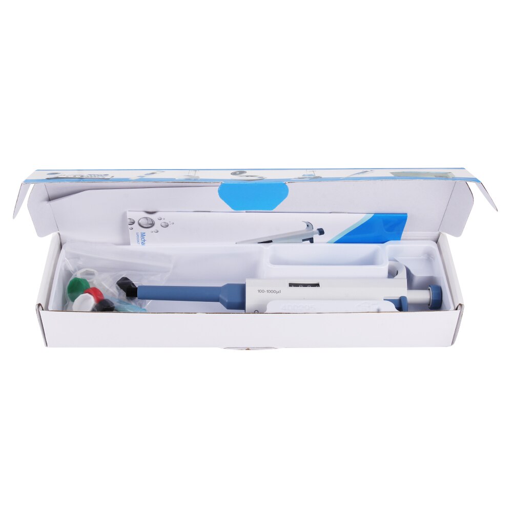Micro Pipettes Single Channel Adjustable Pipettor Volume Lab Transfer Pipettes Visible DC156