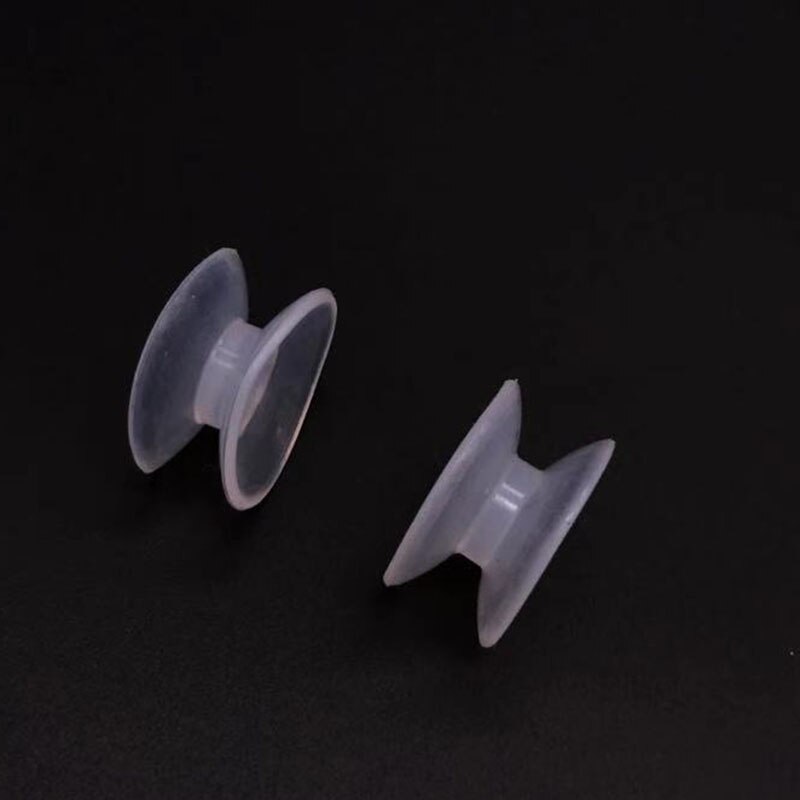 10 Pcs 22mm Plastic Double Sided Suction Cup Aquarium Oxygen Tube Fixed Sucker Aquarium Fish Tank Accessories