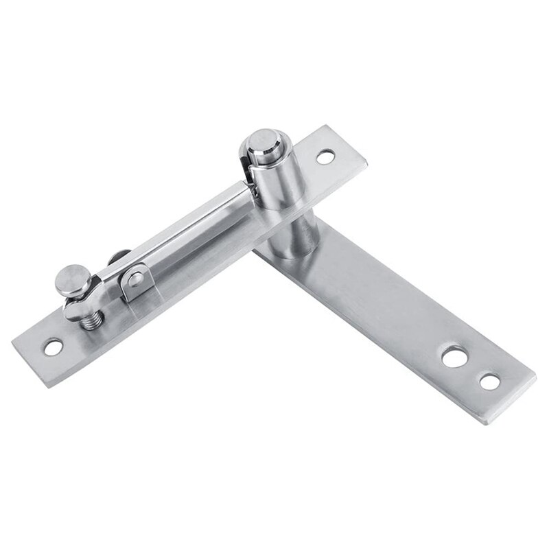 360 Degree Stainless Steel Door Hinge, 7-Shaped High-Rise Building, Household Revolving Door Hinge, Garage