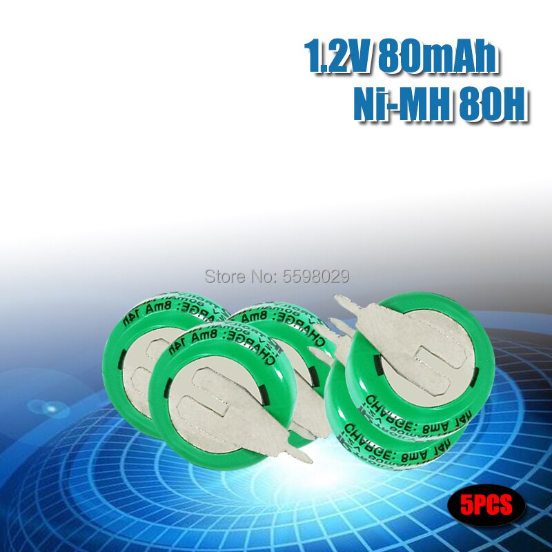 1.2V 80mAh Ni-MH Li-Po Lithium Li-polymer Bateria ... – Grandado