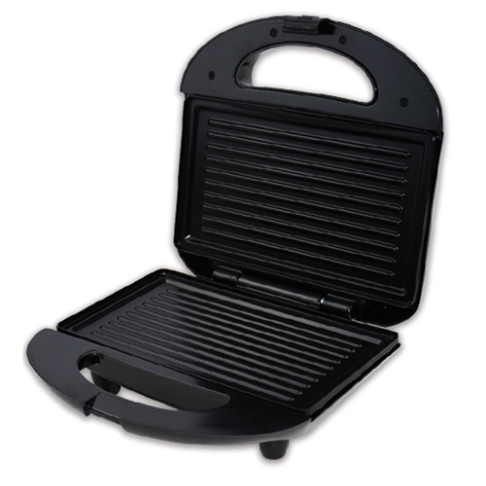 750W Electric Sandwich Maker Mini Grill Toaster Kitchen Breakfast Bread Machine