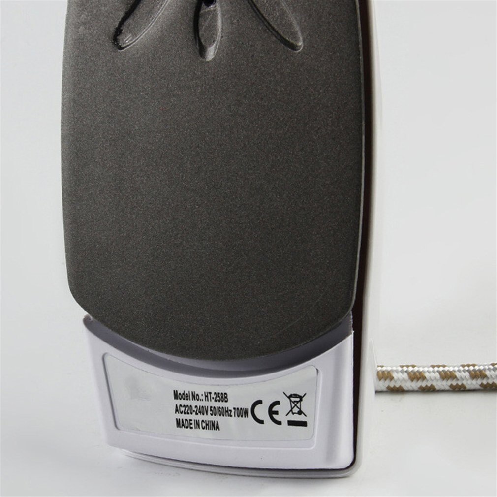 Fer à vapeur électrique à poignée pliable de taille compacte, haute puissance 700W, plaque de base pour usage domestique et voyage