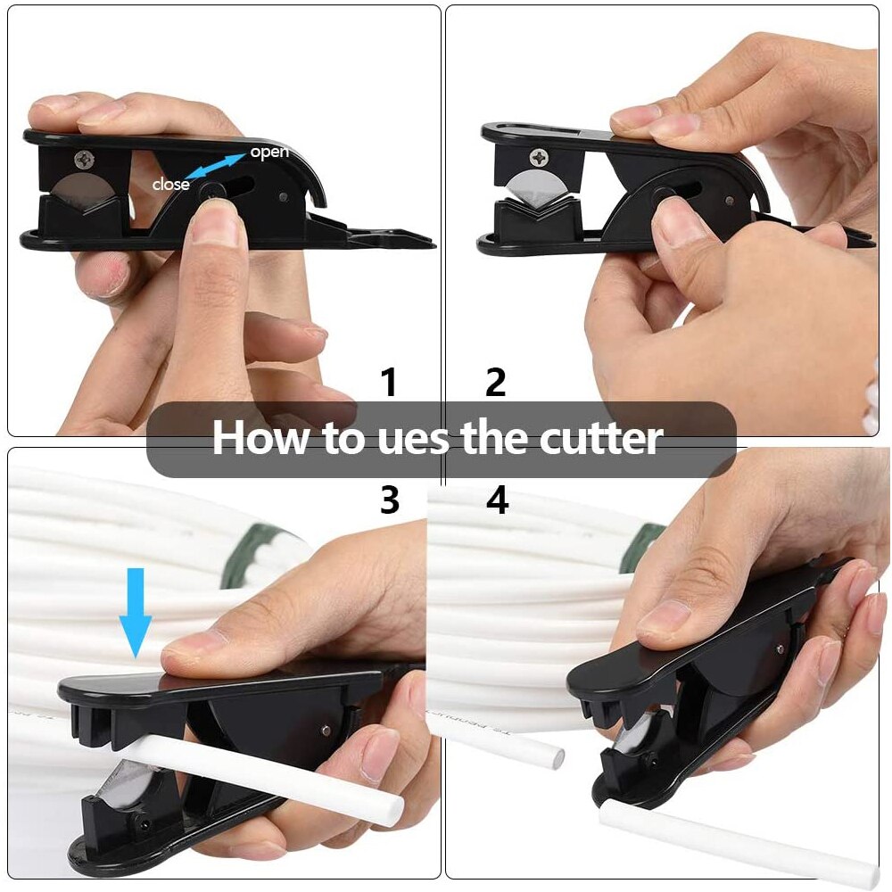 50 Of 100 1/4 "Quick Connect Buisleidingen L Type T Type Y Type Straight Bend Tee Ro Omgekeerde osmose Pijp Huishoudelijke Waterslang