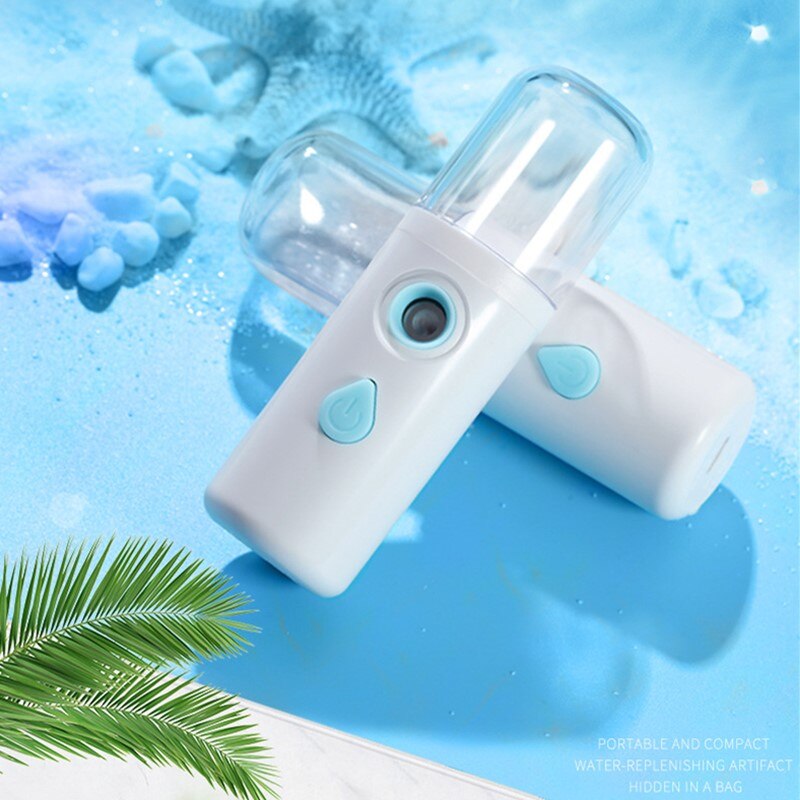 USB Portable Air Humidifier Home Office Refresher Detachable Humidification Cartoon Bottle Mist Maker Aroma Diffuser: Black