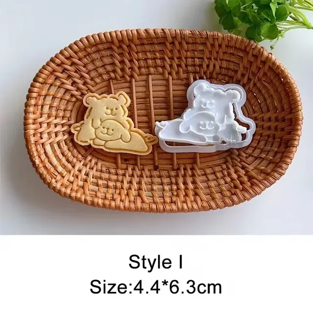 Nette Bär Fondant Kuchen bilden Keks Cookie Kolben Schneider für freundlicher Sugarcraft Kuchen Dekorieren Backen Werkzeuge Küche Spielereien: MULTI