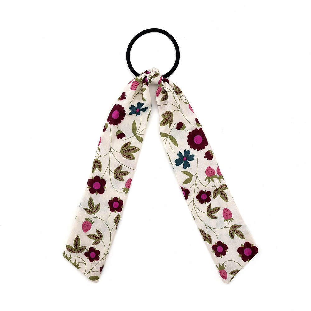 Diadema con estampado Floral a cuadros para niña, diadema a la , accesorios para el cabello con lazo y colorido, diadema con clip para lazo: Azul cielo