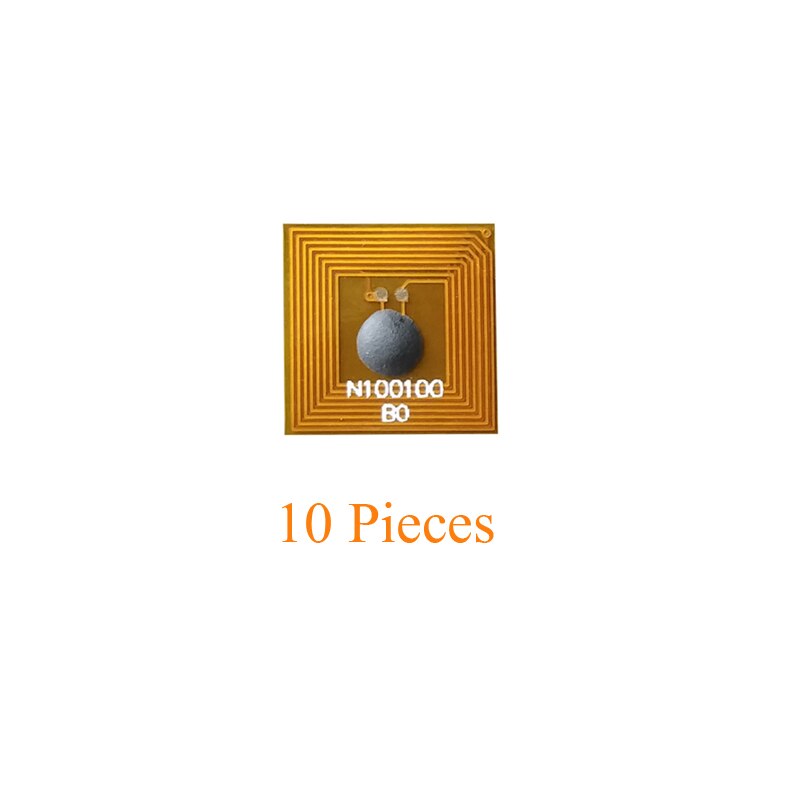 5mm * 5mm Mini Ntag213 NFC Schild 13,56 MHZ FPC Aufkleber RFID Mikro Chip 144 Byte 1mm Lesen Palette: rotbraun