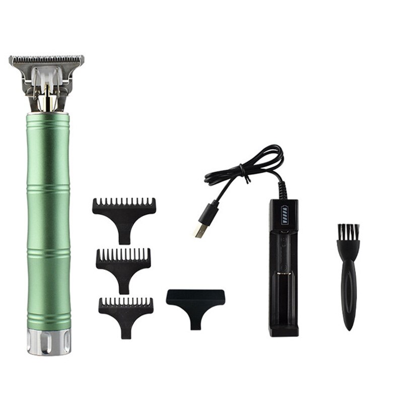 Tondeuse usb pour hommes, rasoir électrique pour cheveux et barbe, pour cheveux courts: S9- bambous