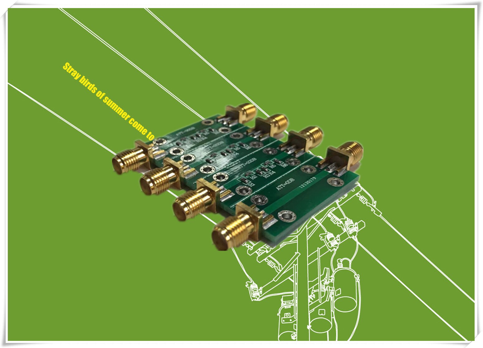 A Simple Calibrator for Radio Frequency Attenuator