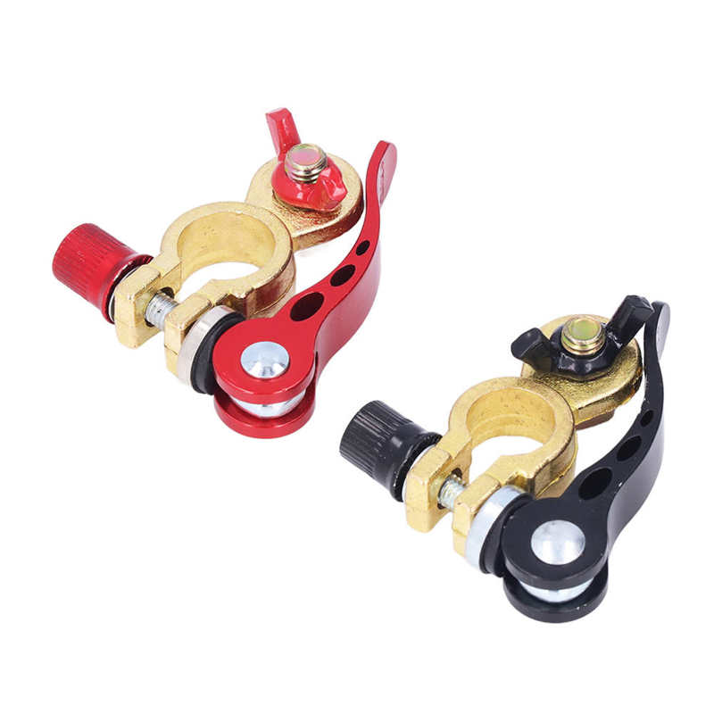 Battery Terminal Clamp High Strength Universal Battery Terminal Connectors Copper for Automobile