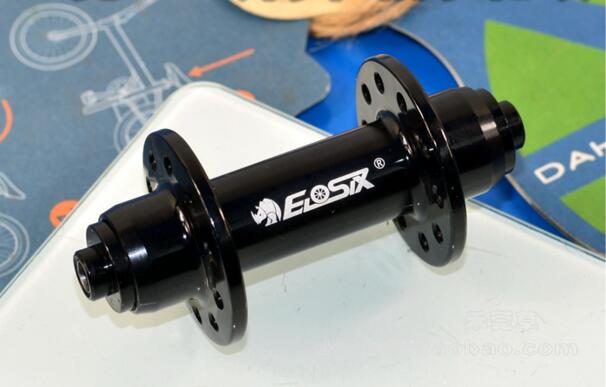 Folding Bike Front Hub 20h 74mm BMX Front Hubs 20inch Folding Bike Bearing Hubs BMX Parts: black