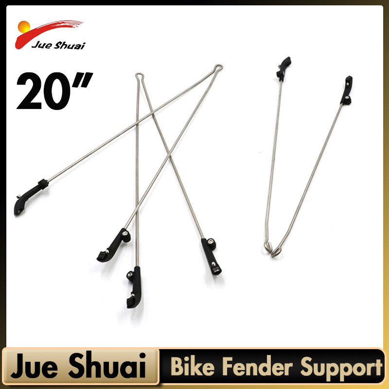 Support Réglable Pour Garde-boue Vélo - Acier Inoxydable - Compatible Roues 20, 24, 26 Pouces