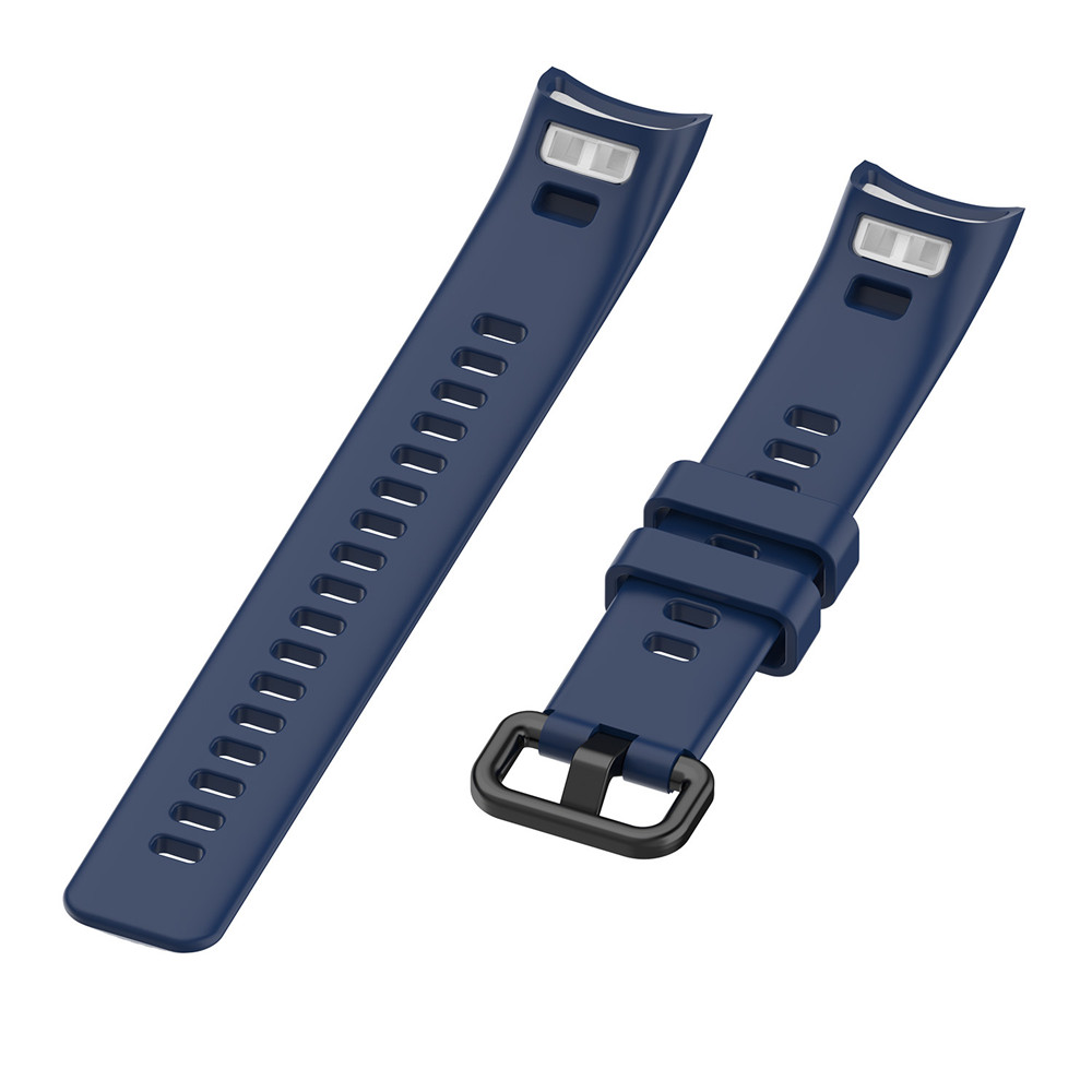 Siliconen bandje voor honor band 5 4 armband polsbandje: Blauw