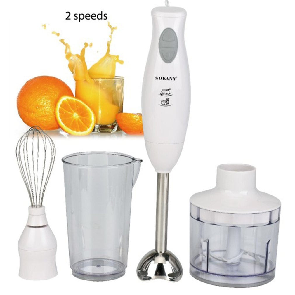 Multifunctional Stainless Steel Hand Blender 1000W High Power Electric Meat Mixer Egg Beater Food Cooking Tools