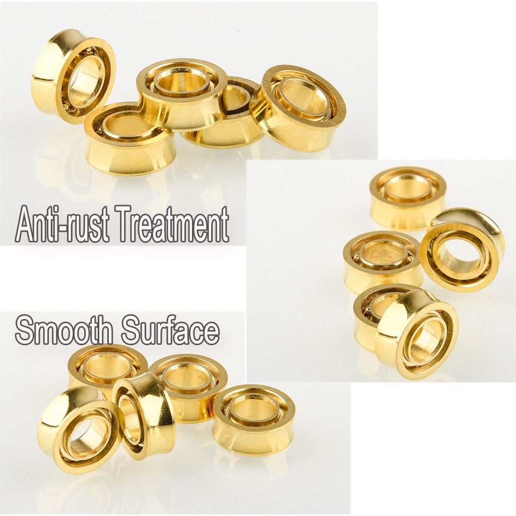 Rodamiento Yoyo 10 unids/bolsa UR188 R188 rodamientos insensibles para bolas de YoYo de Metal plástico reemplazar piezas de rodamiento