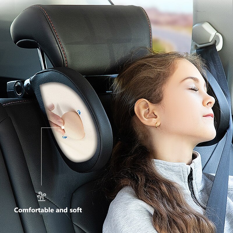 Car Seat Headrest Travel Rest Neck Pillow for Citroen C2 C3 C4 Picasso C5 C4L C-QUATRE c-Elysee c5 c3-xr c2 Numero