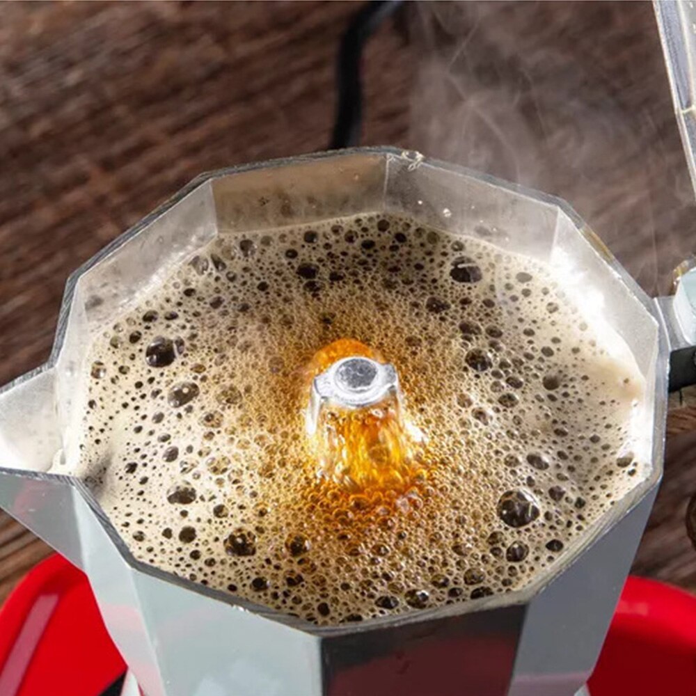 Aluminum Italian Moka Espresso Coffee Maker Percolator Stove Top Pot 150/300ML Kitchen Tools Stovetop Coffee Maker