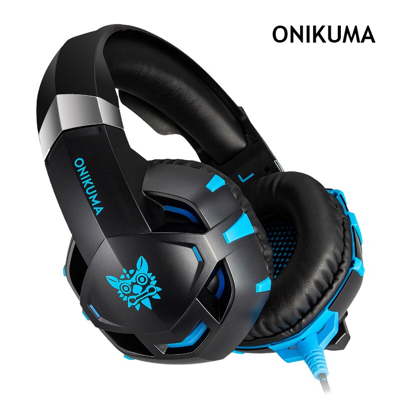 ONIKUMA K2 PRO Gaming Headphones Casque Noise-canceling Sound Stereo USB Wired Headset with Mic LED for PS4 PC Xbox One Laptop