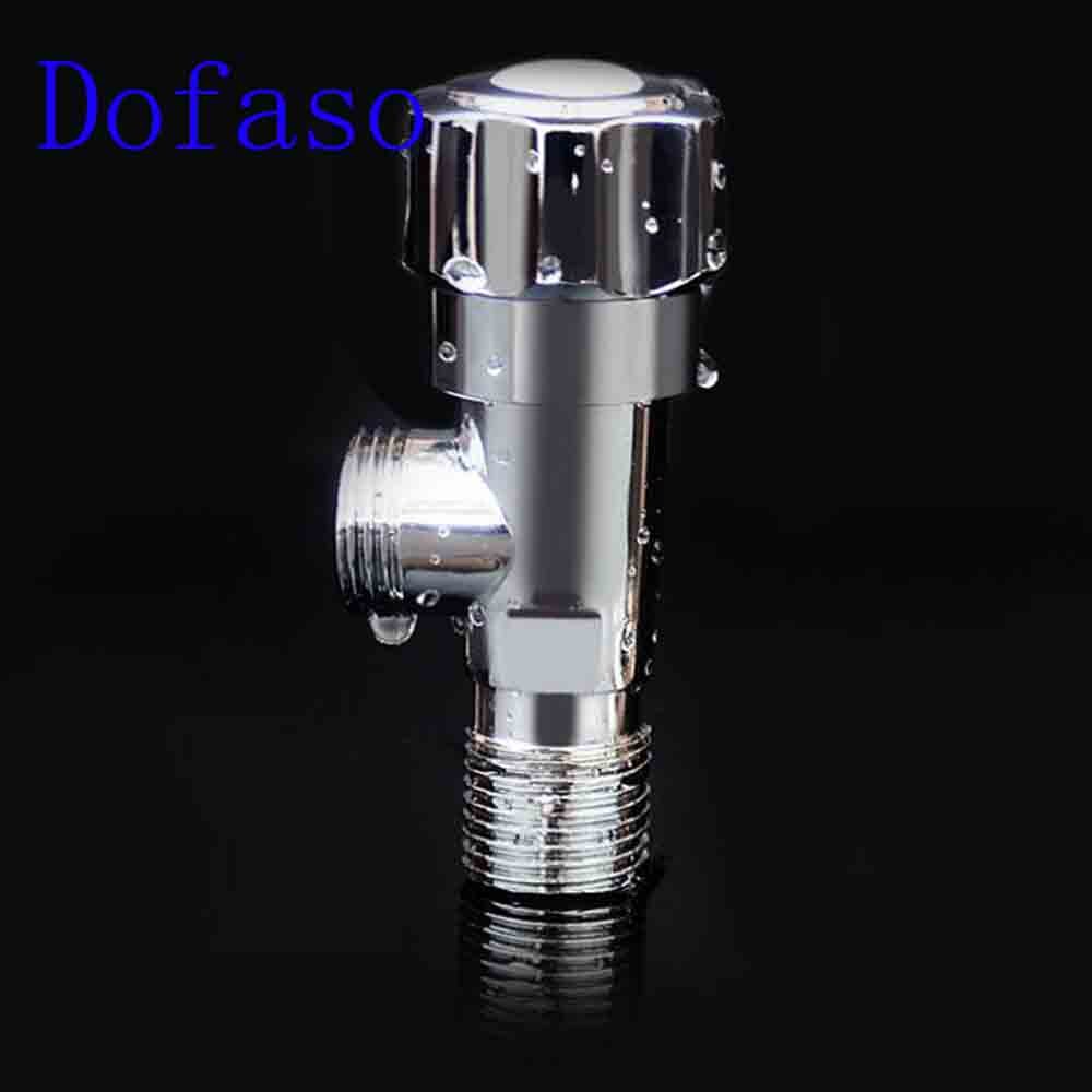 Dofaso 4/3/2 weg Umsteller Bidet ventil 1/2 Gewinde Dreieck Ventil Heißen und Kalten Wasser Ventil Stecker für Wc Becken Wasser heizung