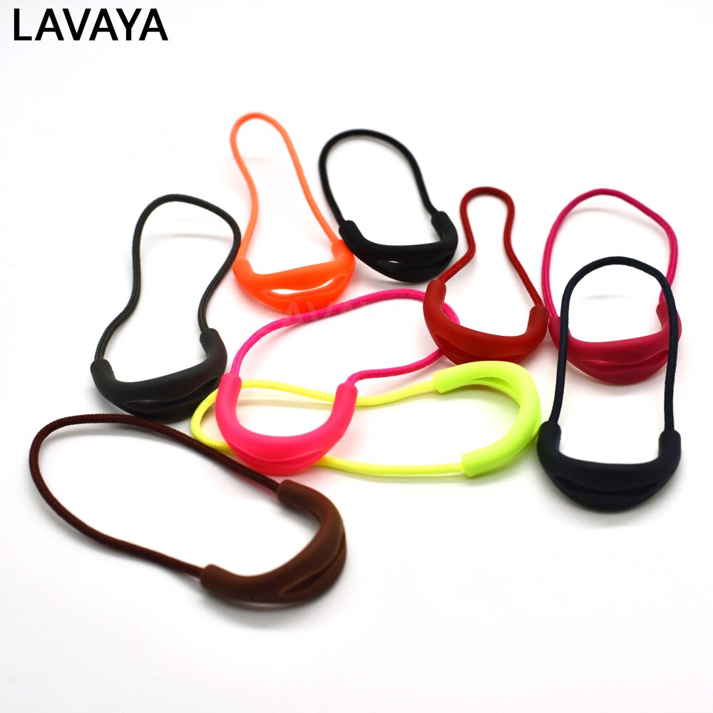 9 sztuk/paczka kolorowy zamek błyskawiczny ciągnie przewód kończy pasek lasso na akcesoria odzieżbyć winnym: Niklu biały