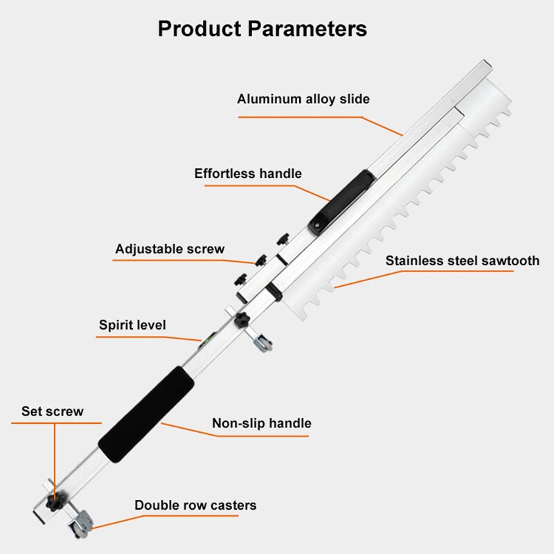 Thickened Tile Flat Ash Device Foldable Automatic Paving Floor Tiles Flat Sand Leveling Tool Bricklayer Artifact Collapsible
