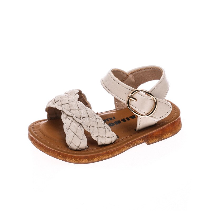 Zomermeisjes sandalen kindersandalen geweven prinses strandschoenen 1-2 jaar kinderschoenen sandalen voor babymeisjes
