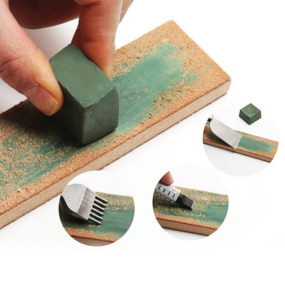 lama in pelle a doppia faccia coramella taglierina Affilatrice per rasoio Lucidatura Manico in legno Affilacoltelli da cucina Forbici Strumento per affilare