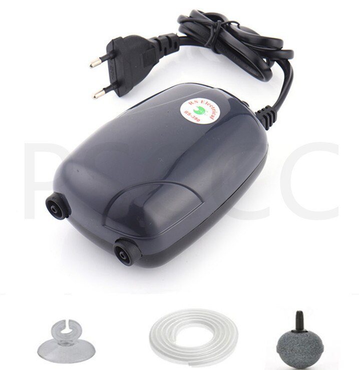 Aquarium Beluchting Pomp Kleine Huishoudelijke Oxygenatie Zuurstof Machine Mini Stille Pomp Zuurstof Machine Beluchter Zuurstof Vis Pomp